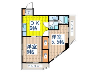 グランパ池上の物件間取画像